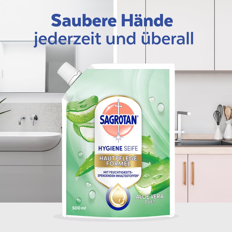 Sagrotan Hygieneseife Aloe Vera