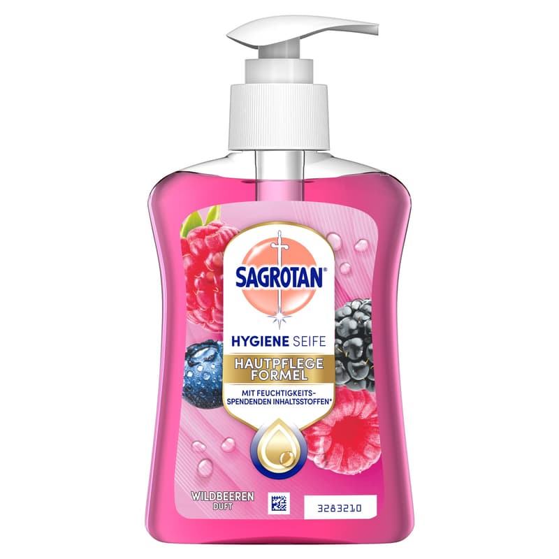 Sagrotan Hygieneseife Brombeere & Waldfrüchte