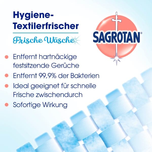 Sagrotan Hygiene-Textilerfrischer Frische Wäsche