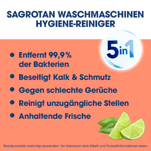 Sagrotan Waschmaschinen Hygiene-Reiniger