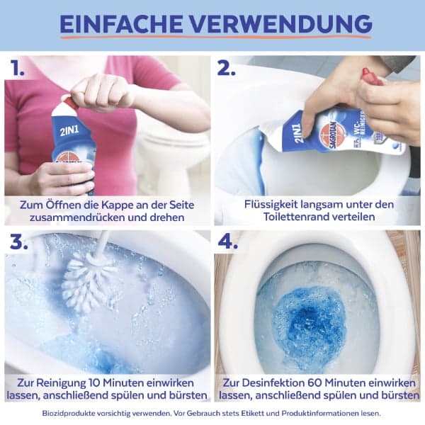 Sagrotan WC-Reiniger Ozeanfrische