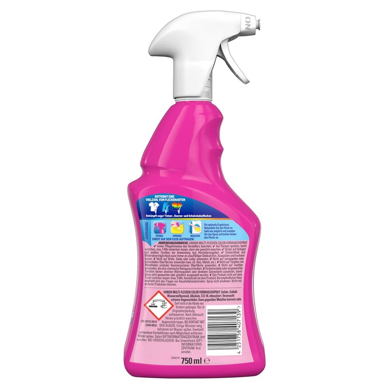 Vanish Multi-Flecken Color Vorwaschspray