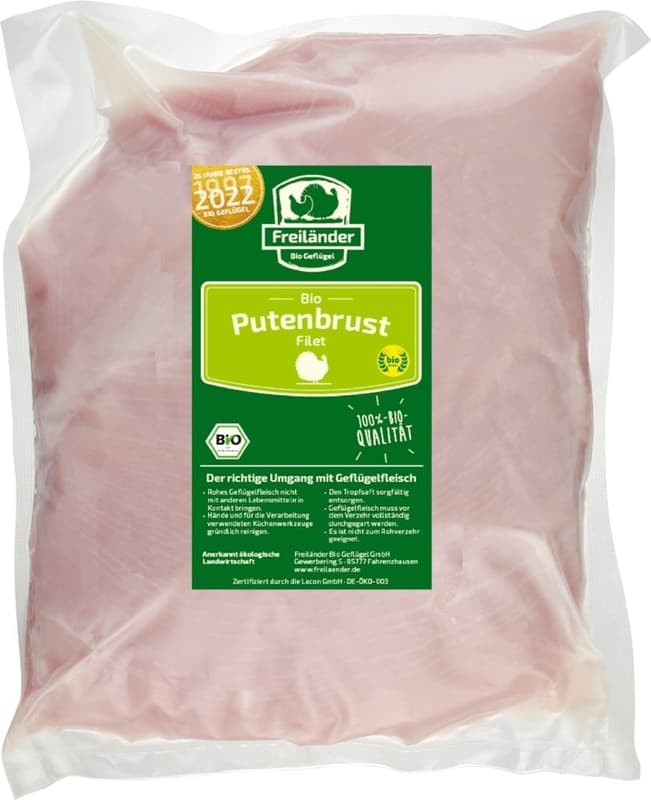 Turkey Breast Fillet, , fresh,  ~ 1000 g vac. sealed
