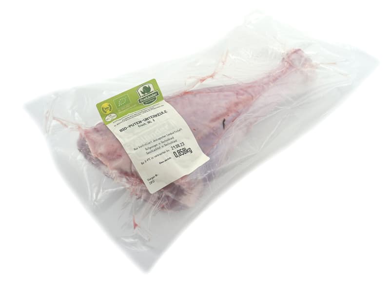 Turkey Drumsticks, fresh, single unit vac. sealed,   ~ 650 g 
