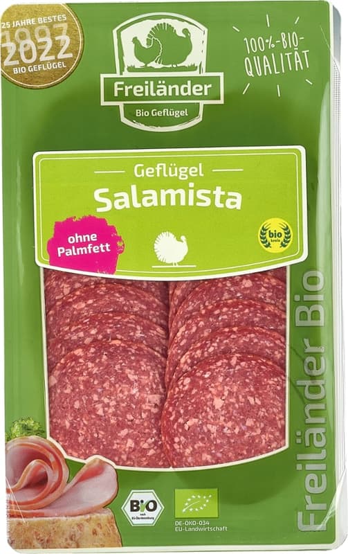 Turkey Salami, 3 x 80 gramm, MAP