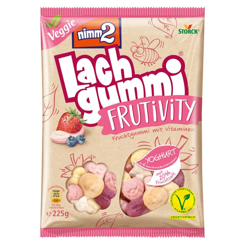 Nimm2 Lachgummi Frutivity Yoghurt