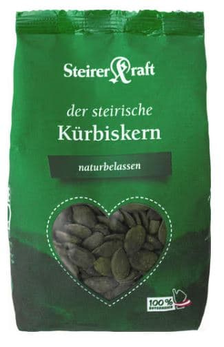 Steirerkraft Steirische Kürbiskerne naturbelassen