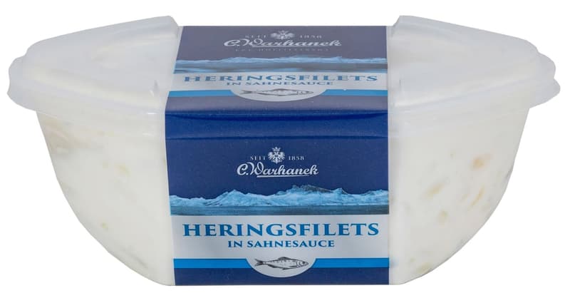 Warhanek Heringsfilet in Sahnesauce