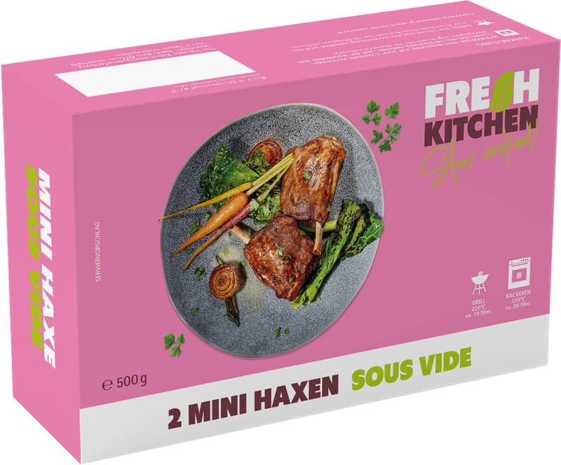 Fresh Kitchen Mini Haxen Sous Vide 2 Stk.