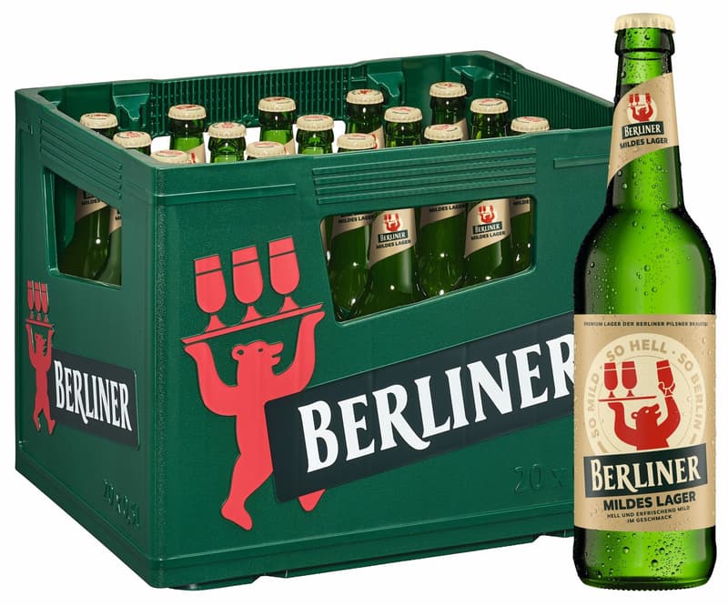 Berliner Mildes Lager Kiste 20x0,5 l (MEHRWEG)
