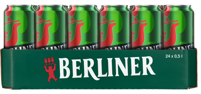 Berliner Pilsner 24er Tray 24x0,5 l Dose (EINWEG)