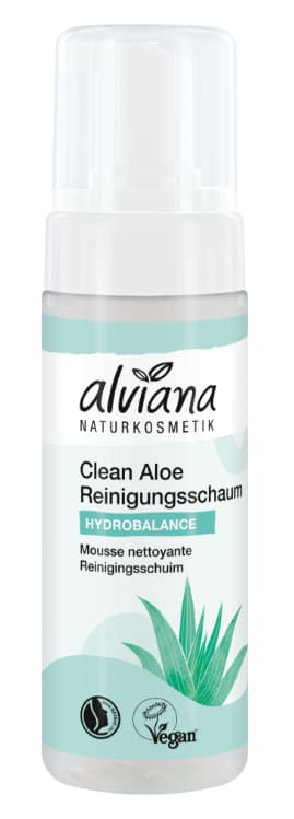 alviana Clean Aloe Cleansing Foam 150ml