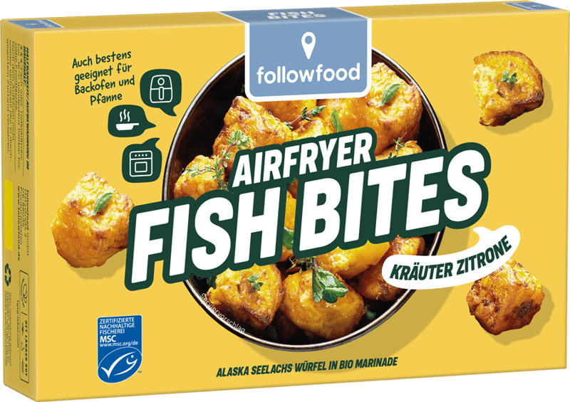 MSC Airfryer Fish Bites Herb Lemon