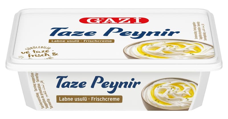 GAZi - Taze Peynir - Labne usulü - fresh spread