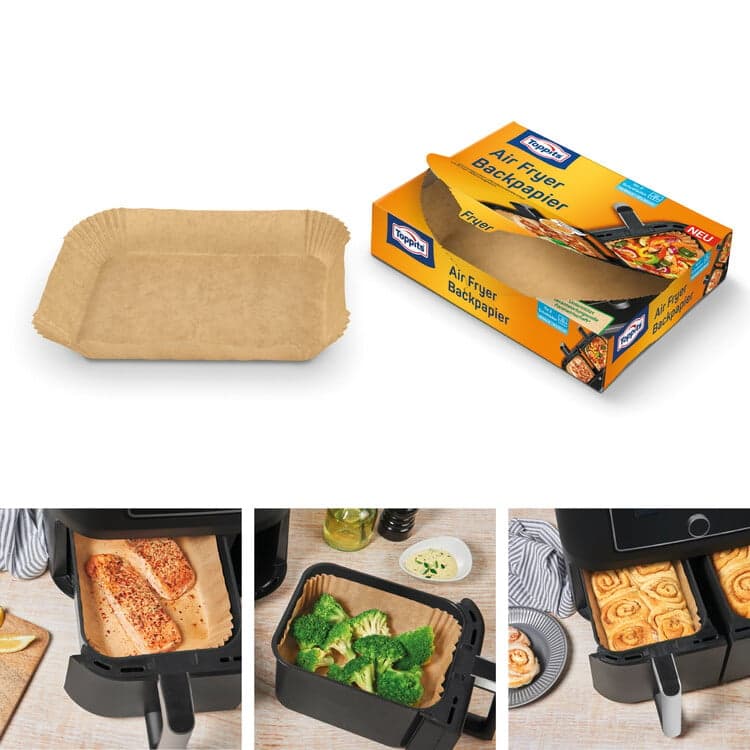 Toppits® Air Fryer Bakingpaper squared