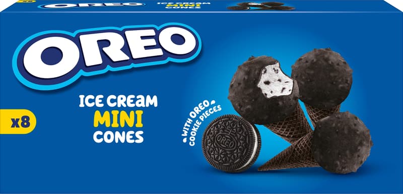 Oreo Mini Cones 8x25ml