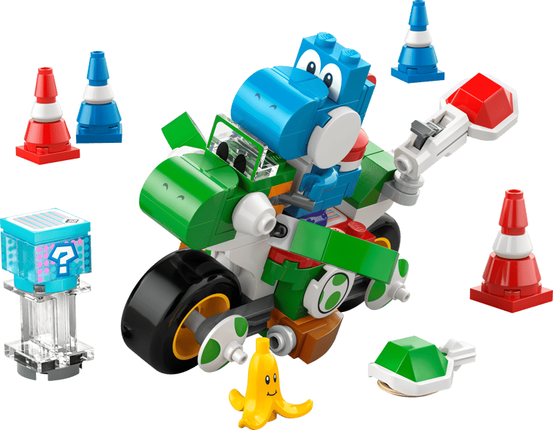LEGO Super Mario Kart- Yoshi- Bike