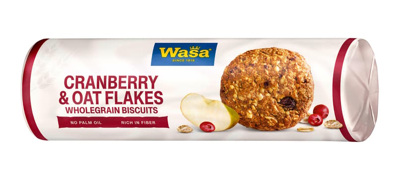 Wasa Cranberries & Oat Flakes 250g