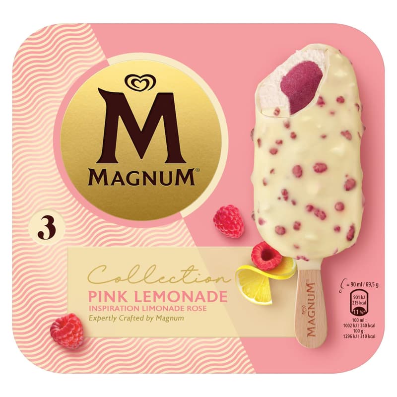 Magnum Euphoria Pink Lemonade 3×90 ml