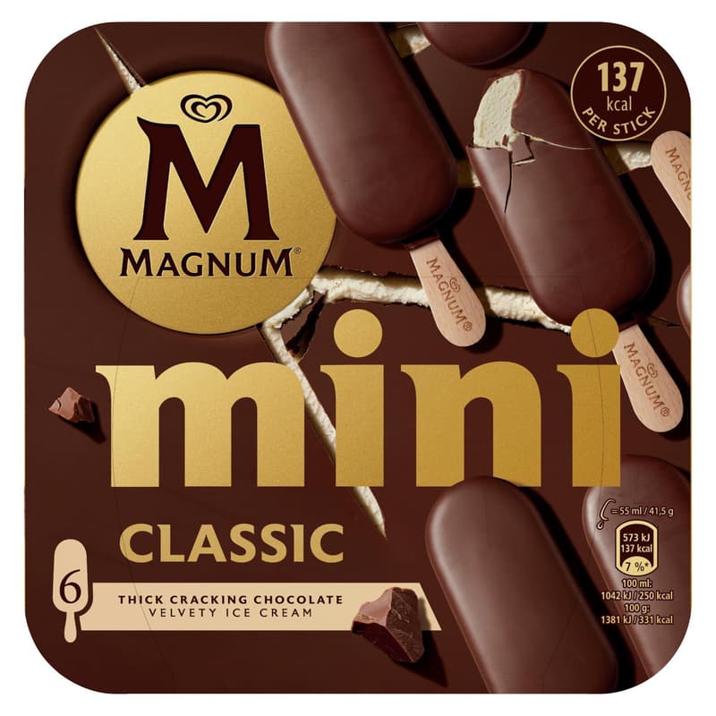 Magnum Mini Classic 6×55 ml