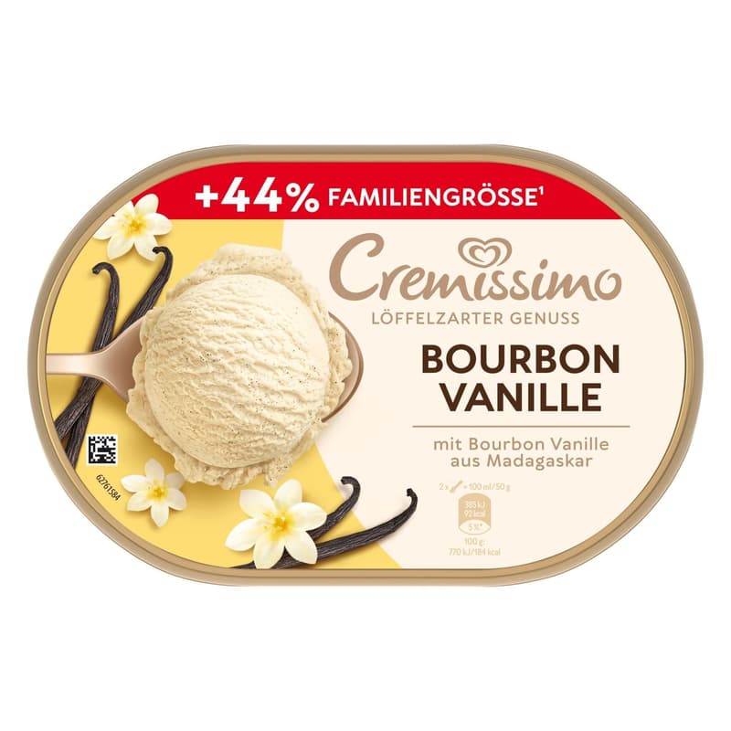 Cremissimo Bourbon Vanilla 1300 ml