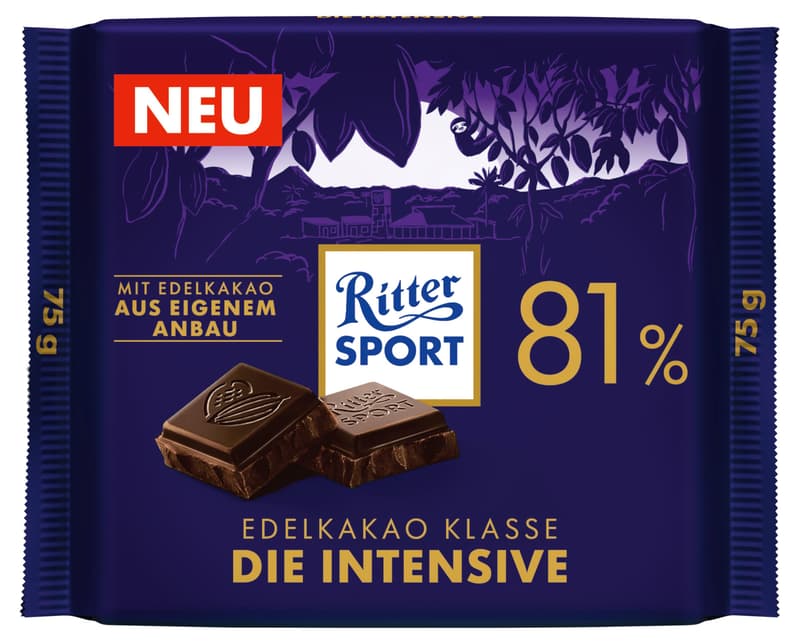 Ritter Sport The Intense One 81 %