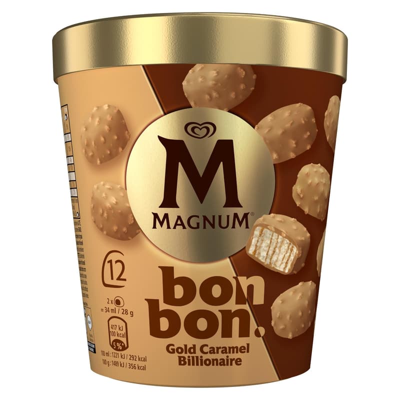 Magnum Bonbon Gold Caramel Billionaire 204 ml