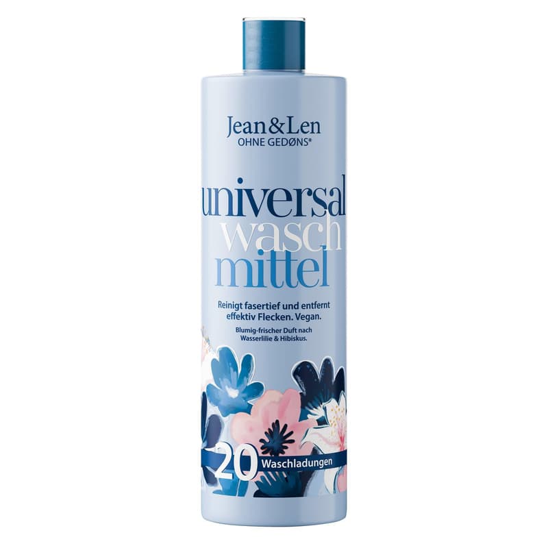 Jean&Len All-Purpose Laundry Detergent Water Lily/Hibiscus