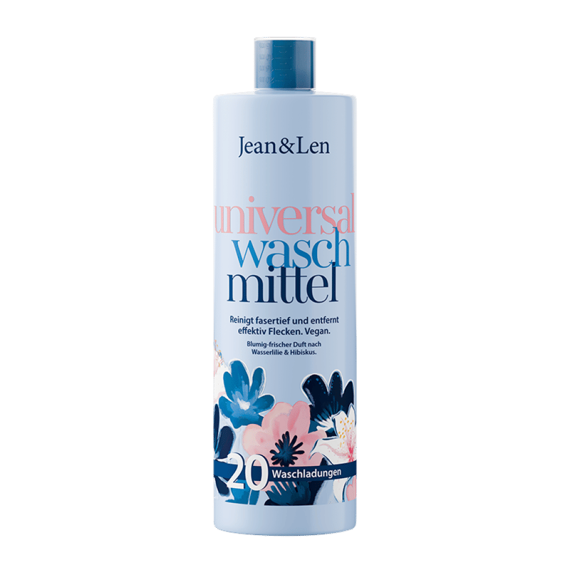 Jean&Len All-Purpose Laundry Detergent Water Lily/Hibiscus