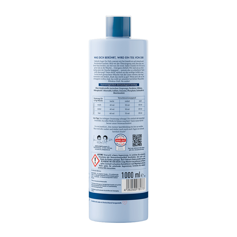 Jean&Len All-Purpose Laundry Detergent Water Lily/Hibiscus