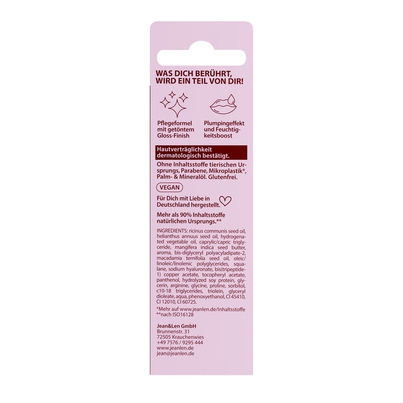 Jean&Len Lip Treatment Teddy Brown