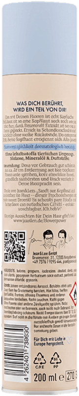 Jean&Len Trockenshampoo my sensitive secret