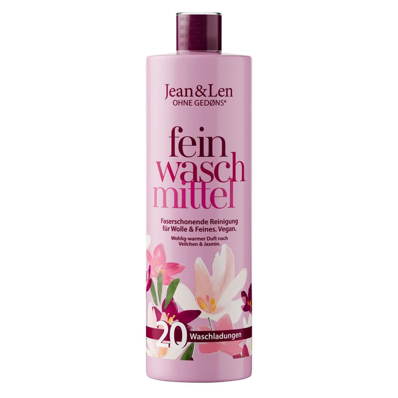 Jean&Len Delicate Laundry Detergent Wool & Delicates Violet/Jasmine