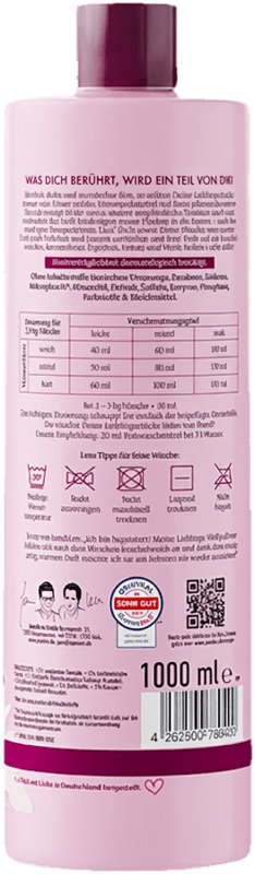 Jean&Len Delicate Laundry Detergent Wool & Delicates Violet/Jasmine