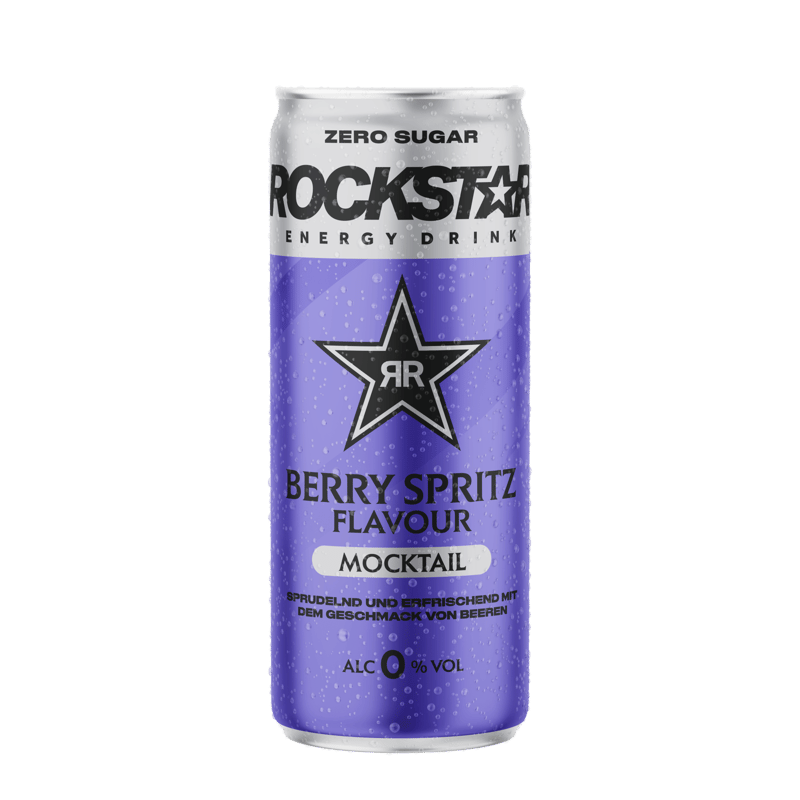 Rockstar Mocktail Berry Spritz 0,33l Dose (EINWEG)