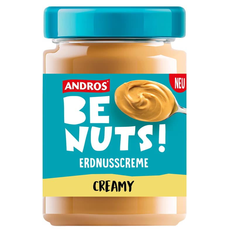 Andros Be Nuts! Peanutcream creamy