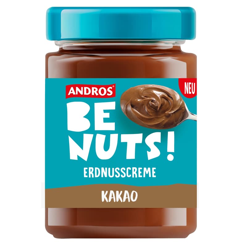 Andros Be Nuts! Peanutcream Kakao