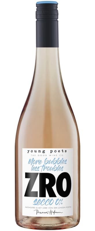 Young Poets More bubbles less troubles ZRO Secco 0% 0,75l