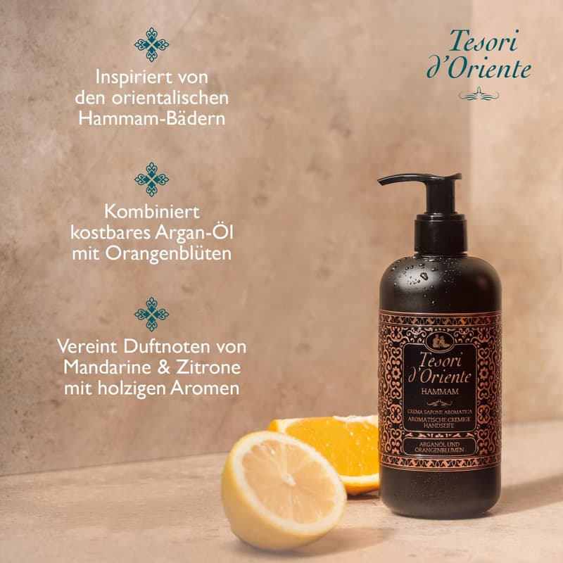 TESORI D'ORIENTE FLÜSSIGSEIFE HAMMAM