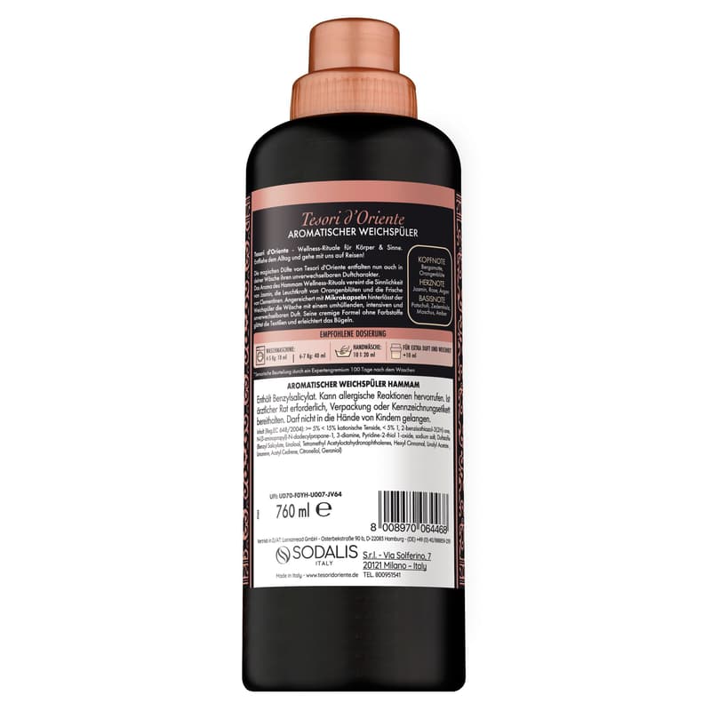 TDO WEICHSPÜLER HAMMAM 760ML