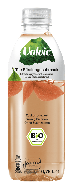 Volvic BIO Tea Peach 6x0.75 l PET (Disposable)