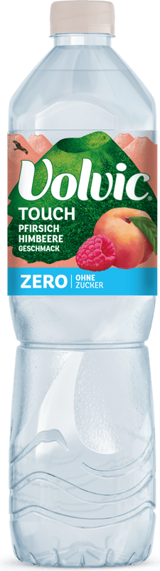 Volvic Touch Zero Peach-Raspberry 6x1.5 l PET (Disposable)