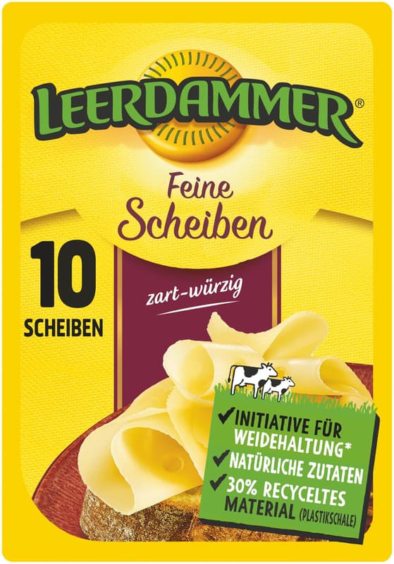 Leerdammer Fine Slices, Mildly Spicy