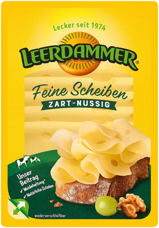 Leerdammer Fine Slices tender and nutty
