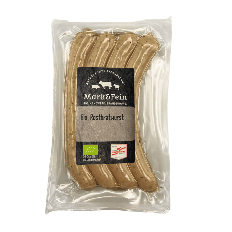 Mark&Fein BIO Bratwurst, 4 Stück, SB