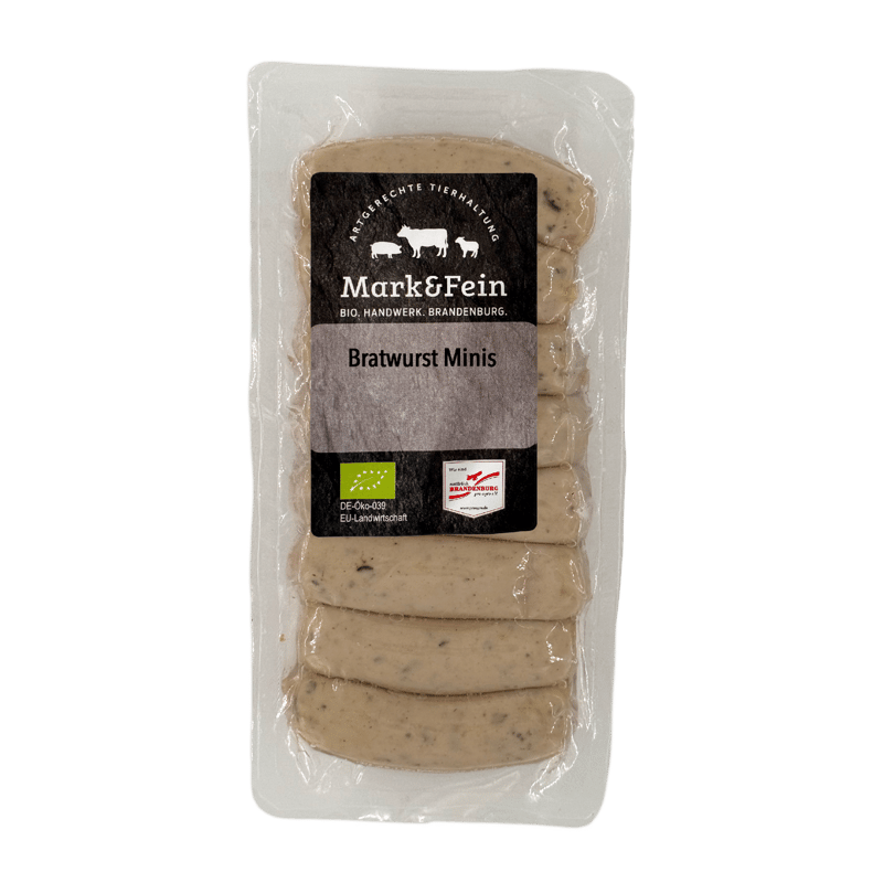 Mark&Fein Organic Bratwurst Minis SB