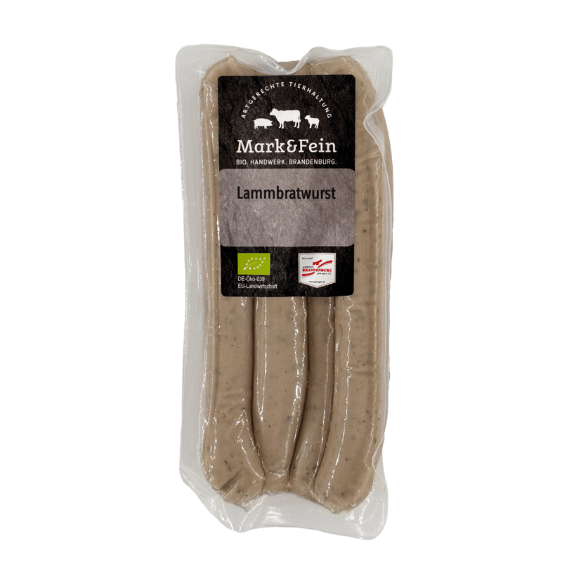 Mark&Fein BIO Lamm Bratwurst SB