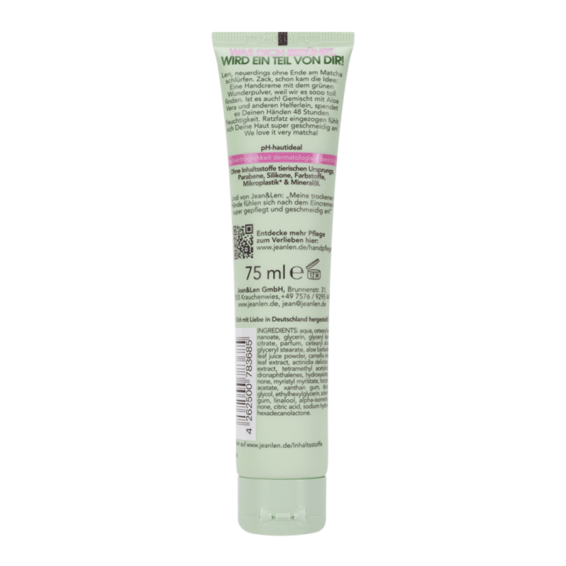 Jean&Len Handcreme So Matcha