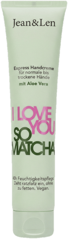 Jean&Len Handcreme So Matcha
