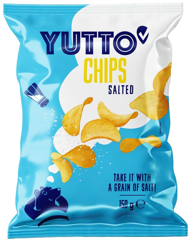 Yutto chips salted
